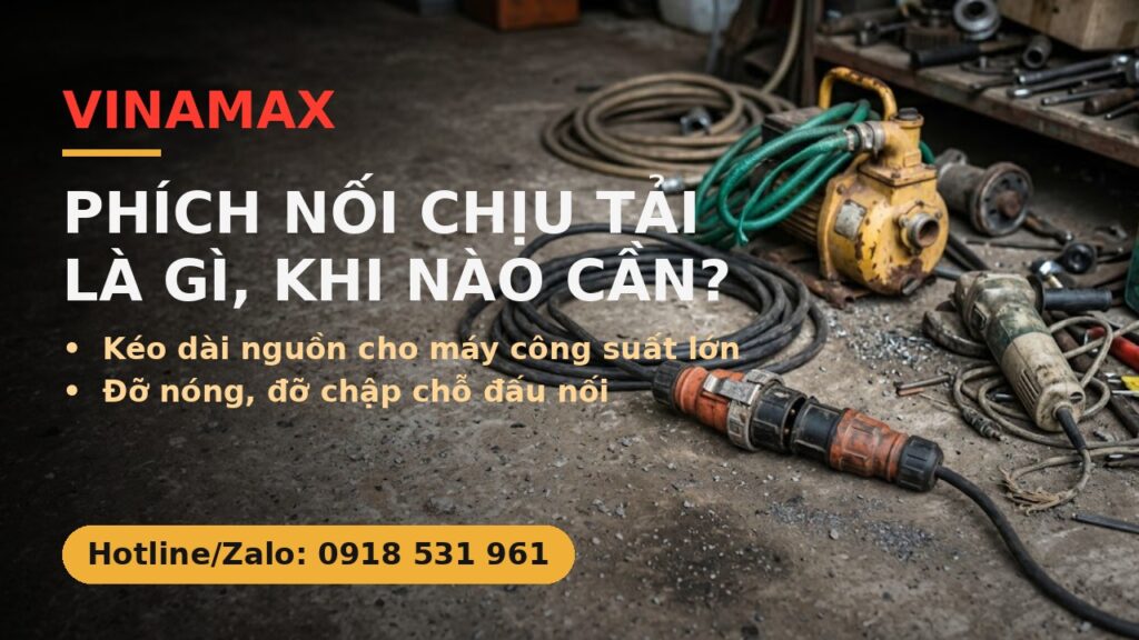 Phích nối chịu tải là gì - VINAMAX