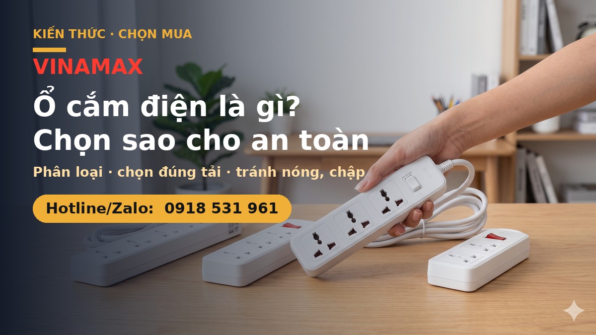 Ổ cắm điện các loại